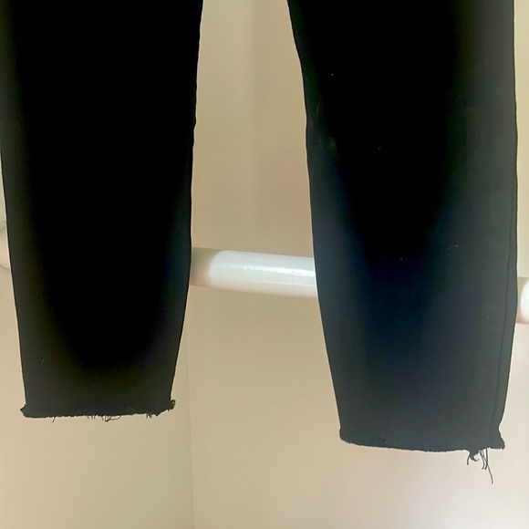 Paige Size 26 Verdugo Crop Black Skinny Jeans - Picture 3 of 11